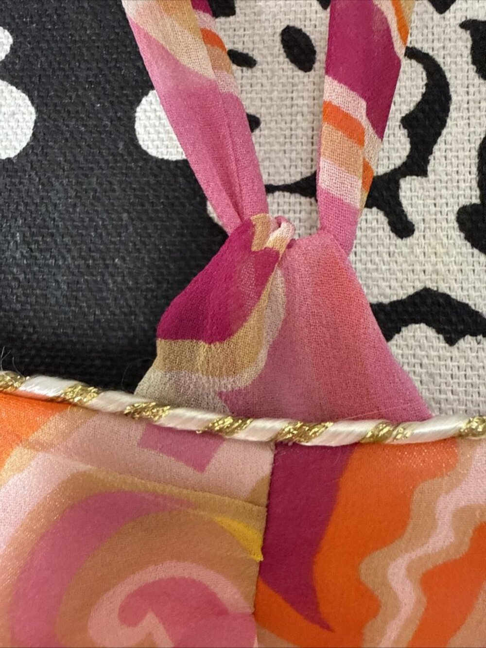 Lilly Pulitzer Halter or strapless Dress Pink Chiffon Fishalicious Caroleena 6 - Picture 4 of 13